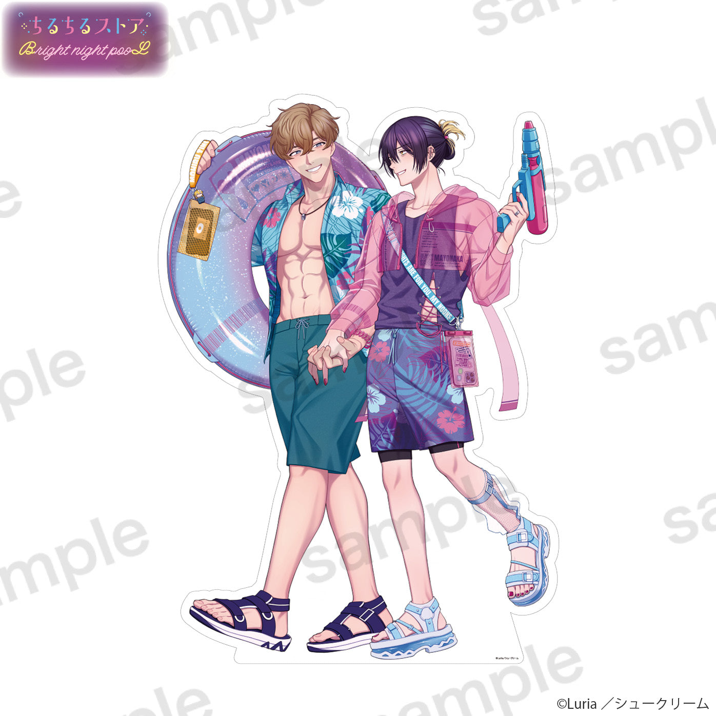 【BLアワード2025】等身ビッグスタンディパネル『真夜中の俺を見て』Luria
